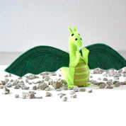 Felt Dragon Toy | Green