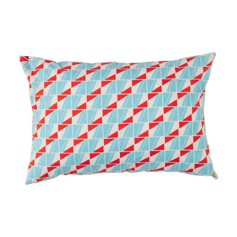 Brae Cotton Pillowcase - Paprika