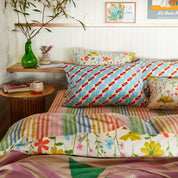 Brae Cotton Pillowcase | Paprika