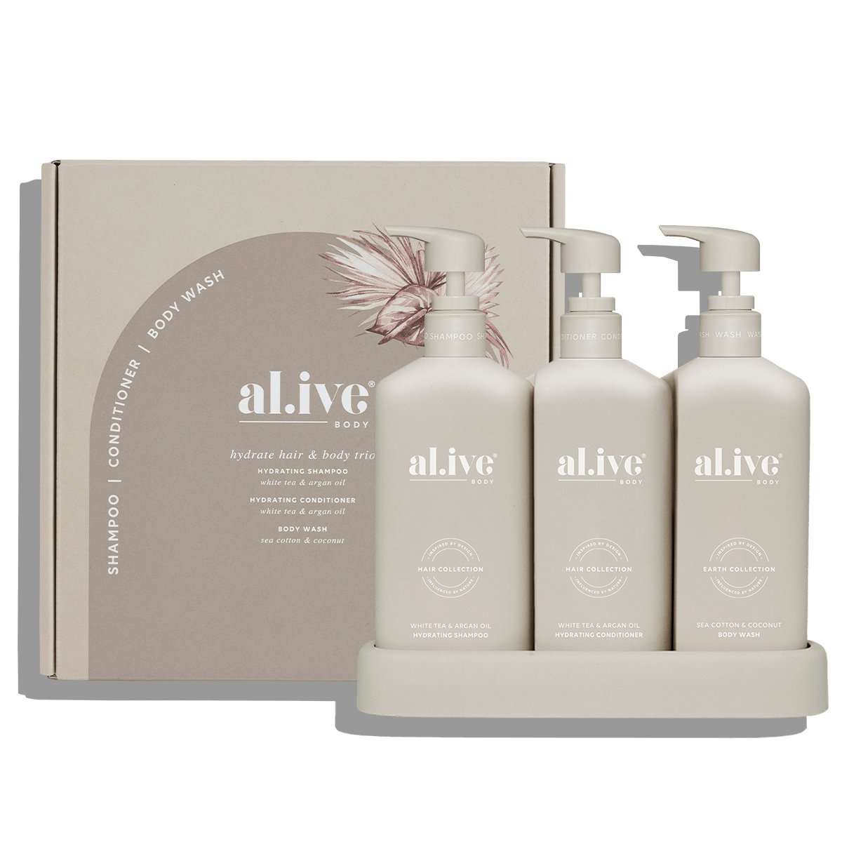 Al.ive body hair and body trio