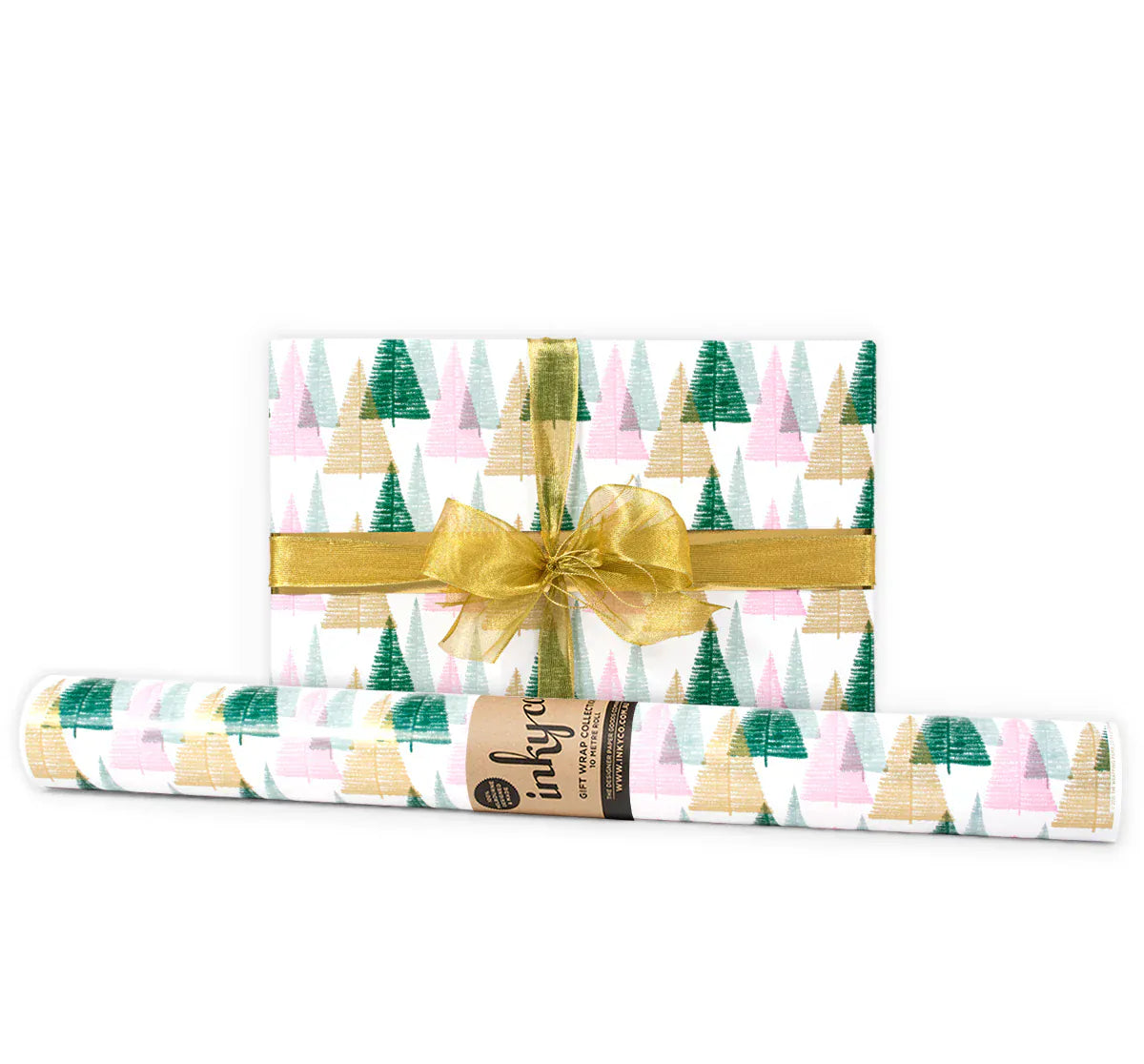 Gift Wrap | Bottlebrush Trees