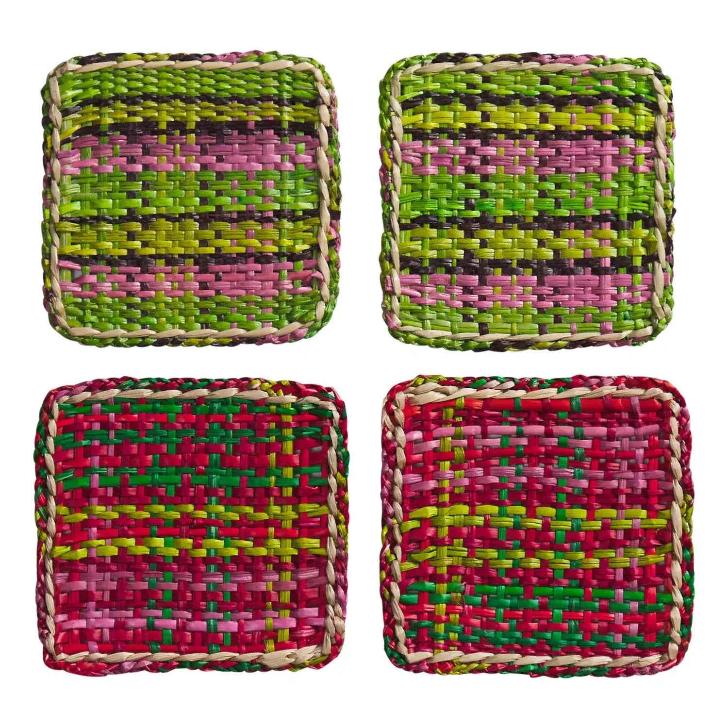 Isla Coaster Set | Key Lime