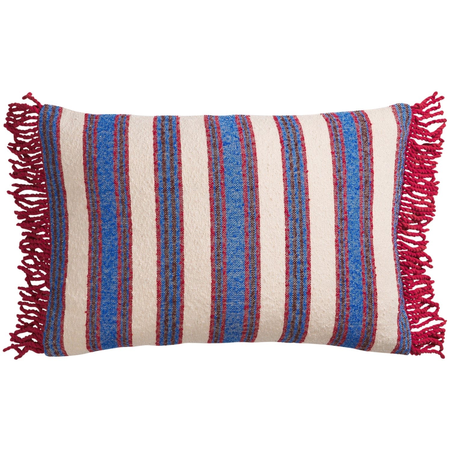 Selene Woven Cushion | Azure