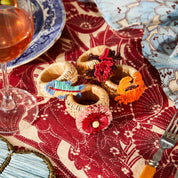 Aria Napkin Ring Set | Flame