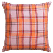 Isla Linen Euro Pillowcase Set | Vivid Coral