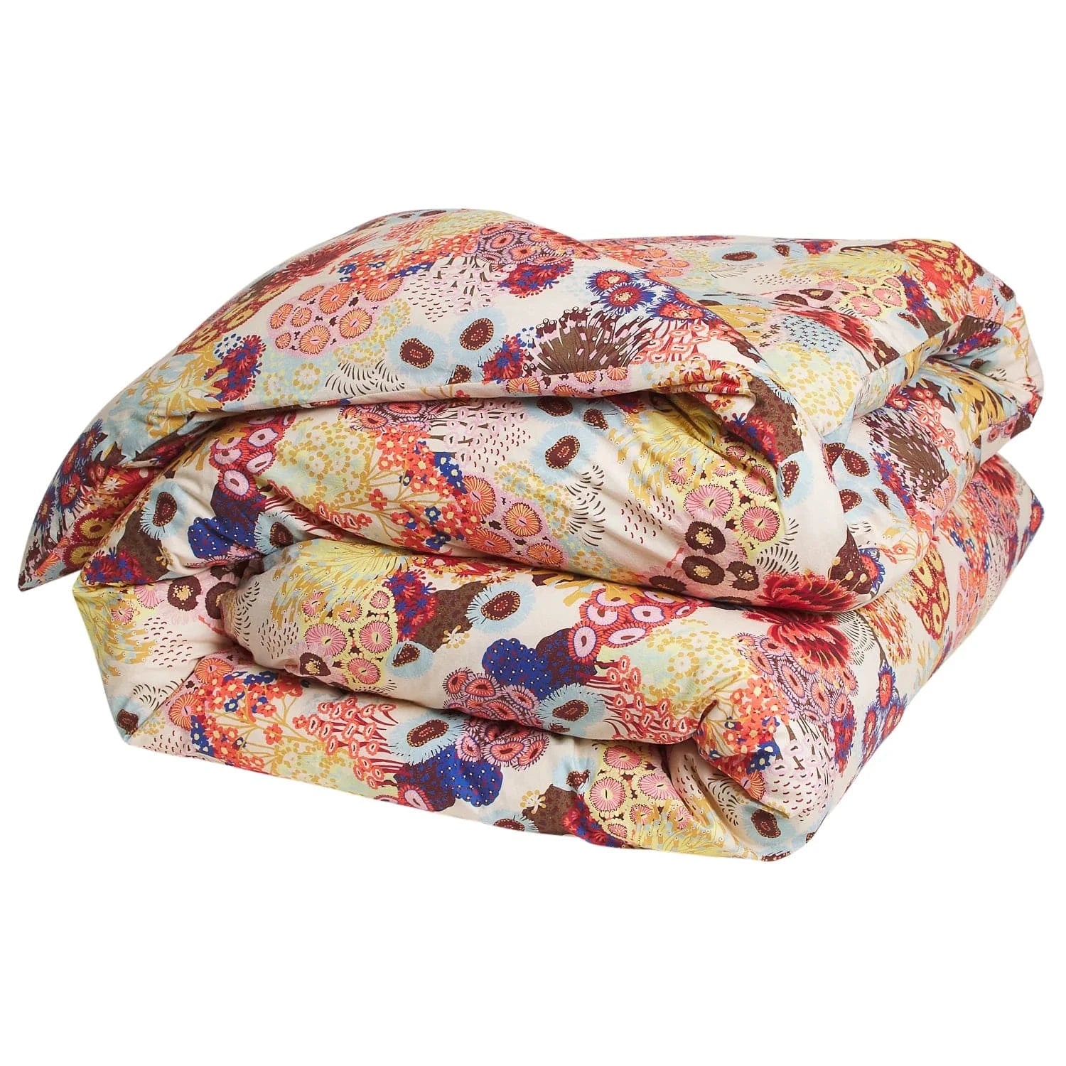 Cora Cotton Quilt Cover Queen | Pearl