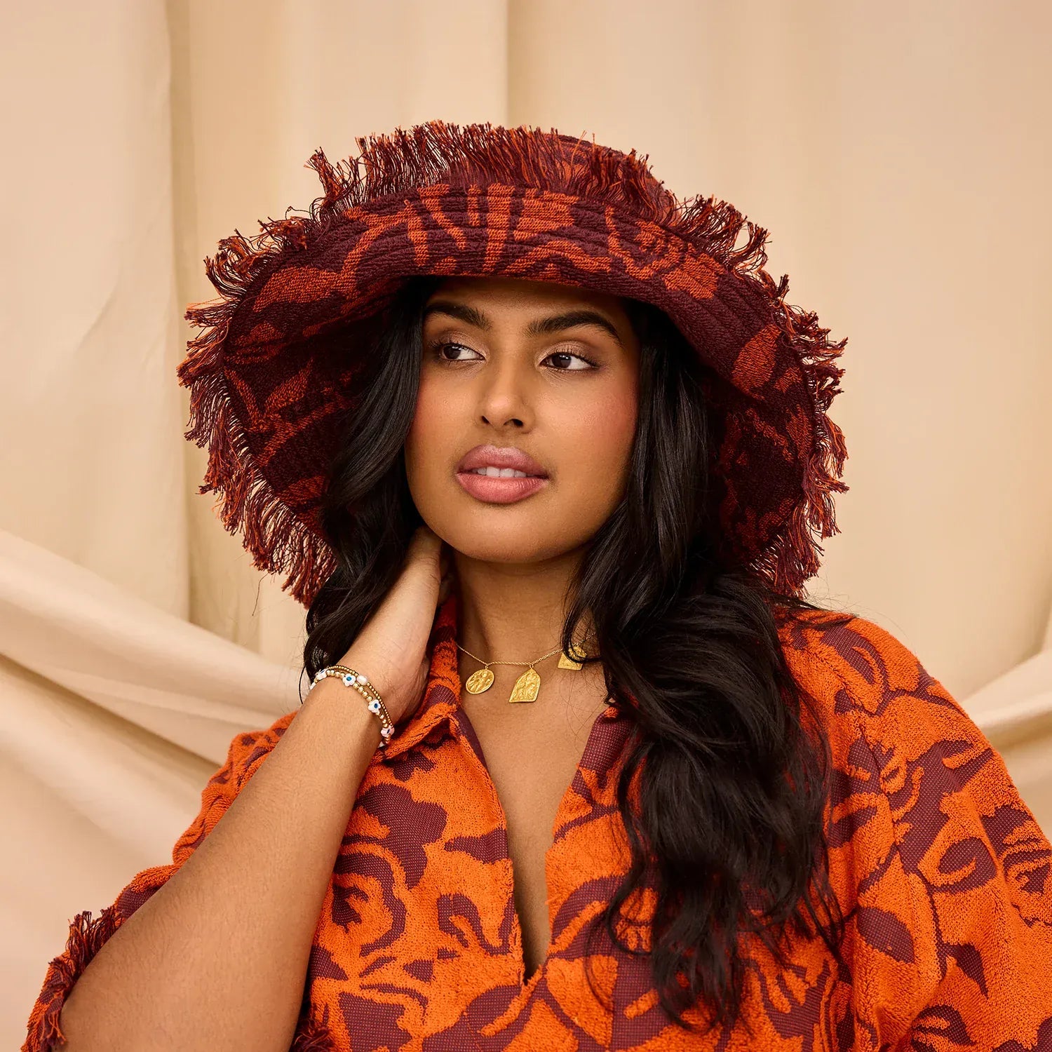 Rosalia Hat | Flame