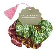 Gabriella Silk Scrunchie Set