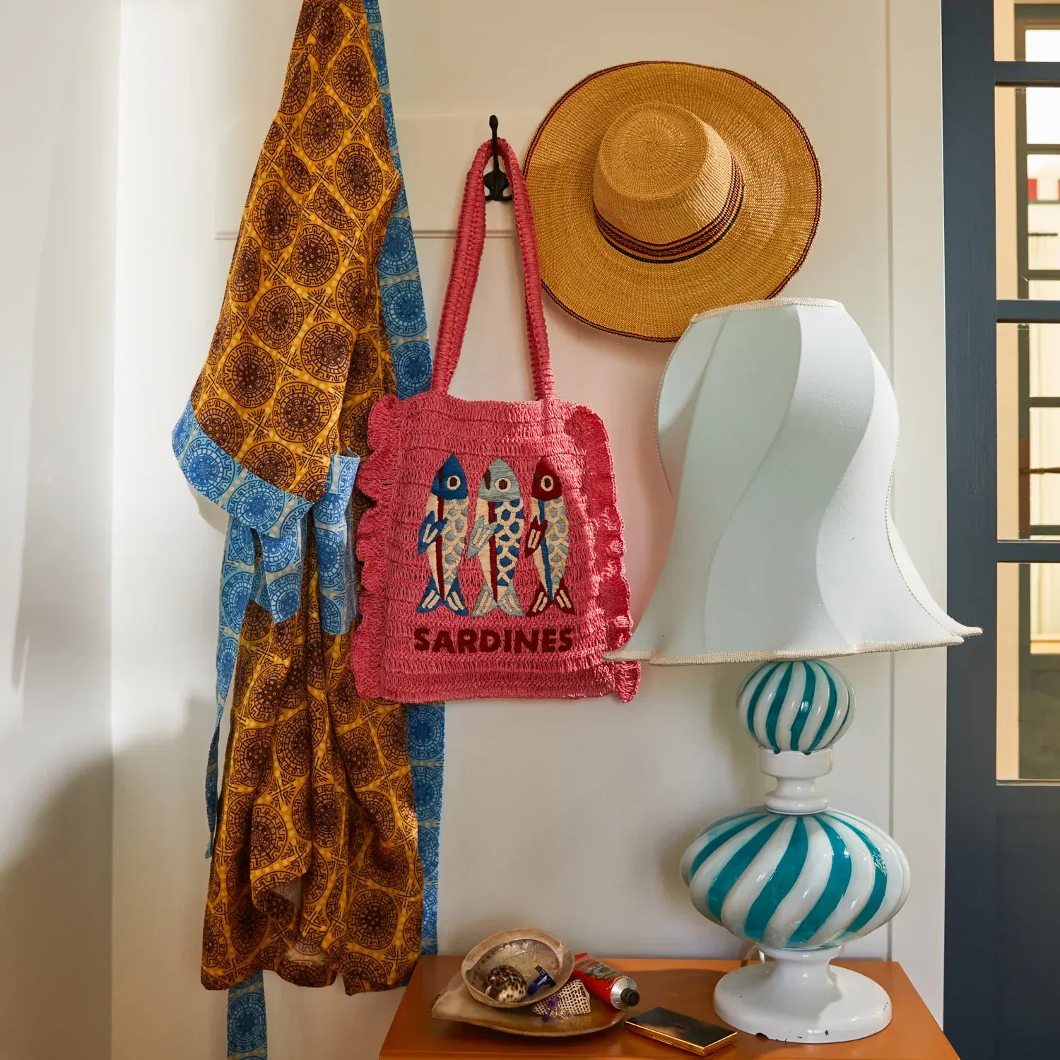 Sandria Crochet Tote Bag