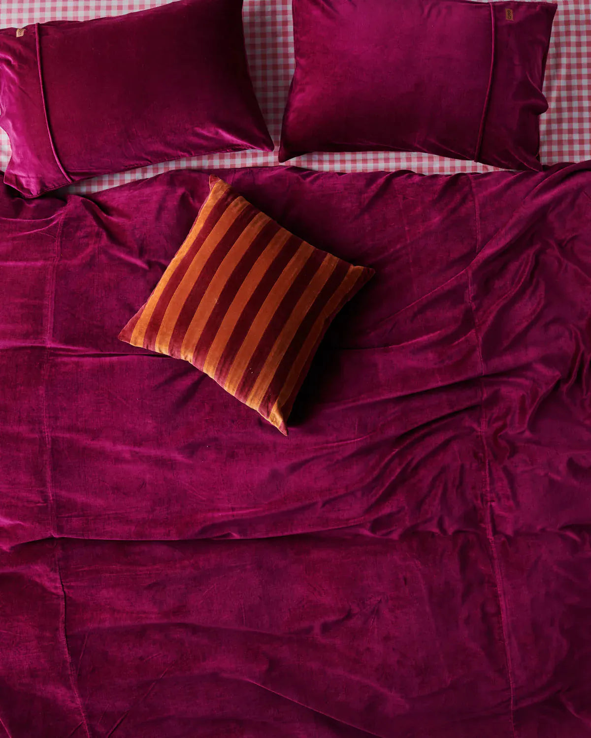 Anemone Velvet Pillowcases | Standard set of 2