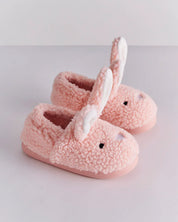 Fluffy Bunny Sherpa Kids Slippers | 31/32