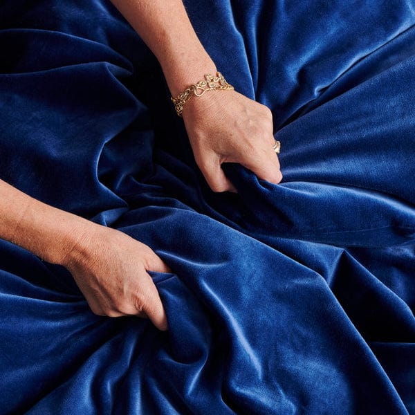 Ocean Velvet Quilt Cover King