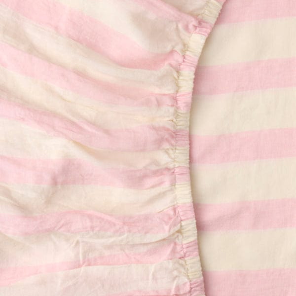 Candy Stripe Fitted Linen Sheets