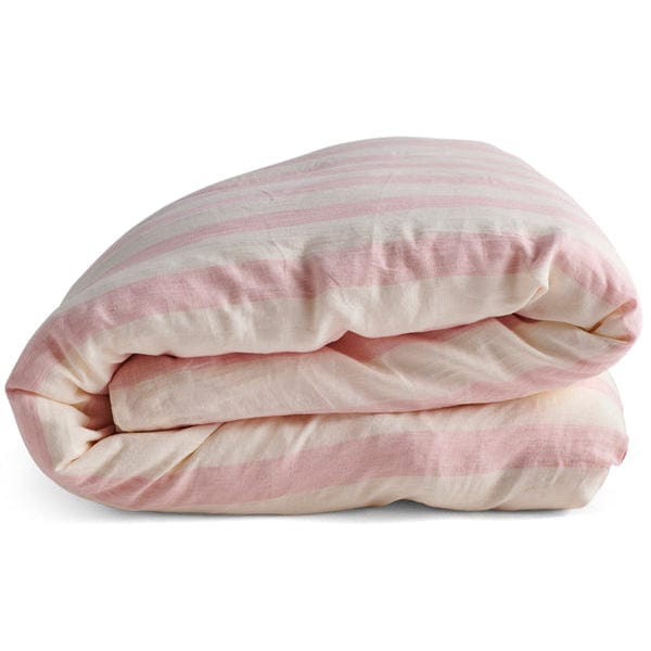 Candy Stripe Linen Quilt Cover