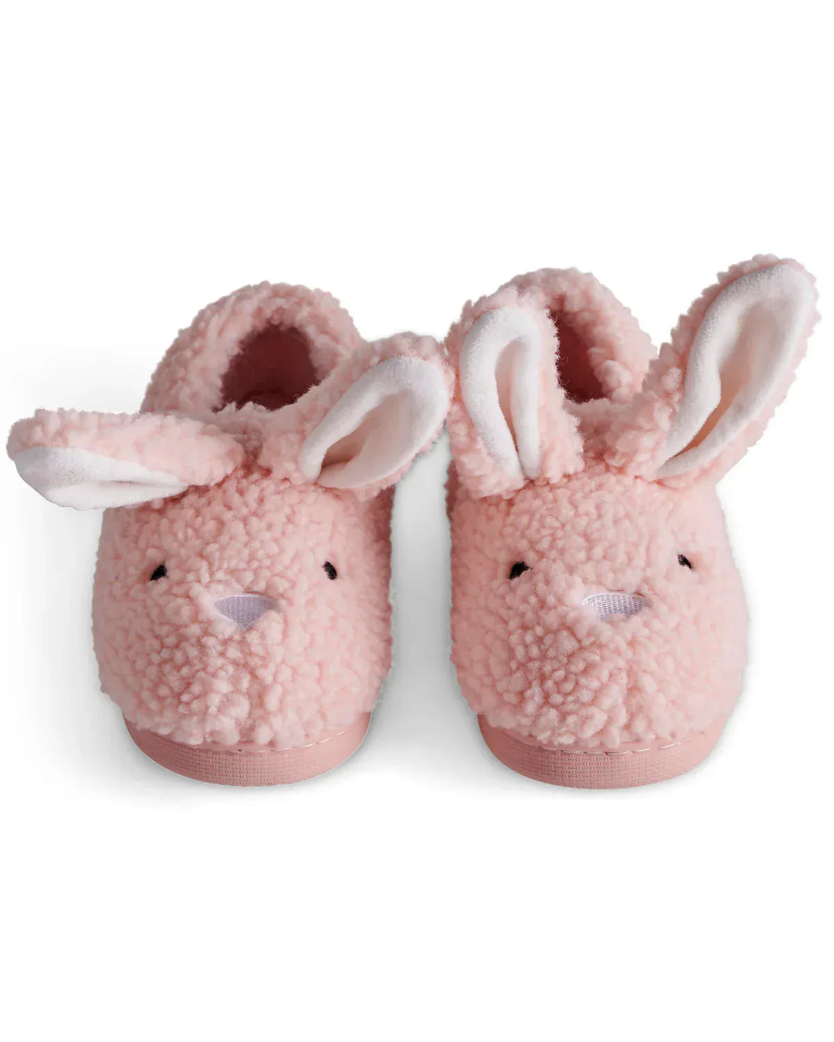 Fluffy Bunny Sherpa Kids Slippers | 29/30