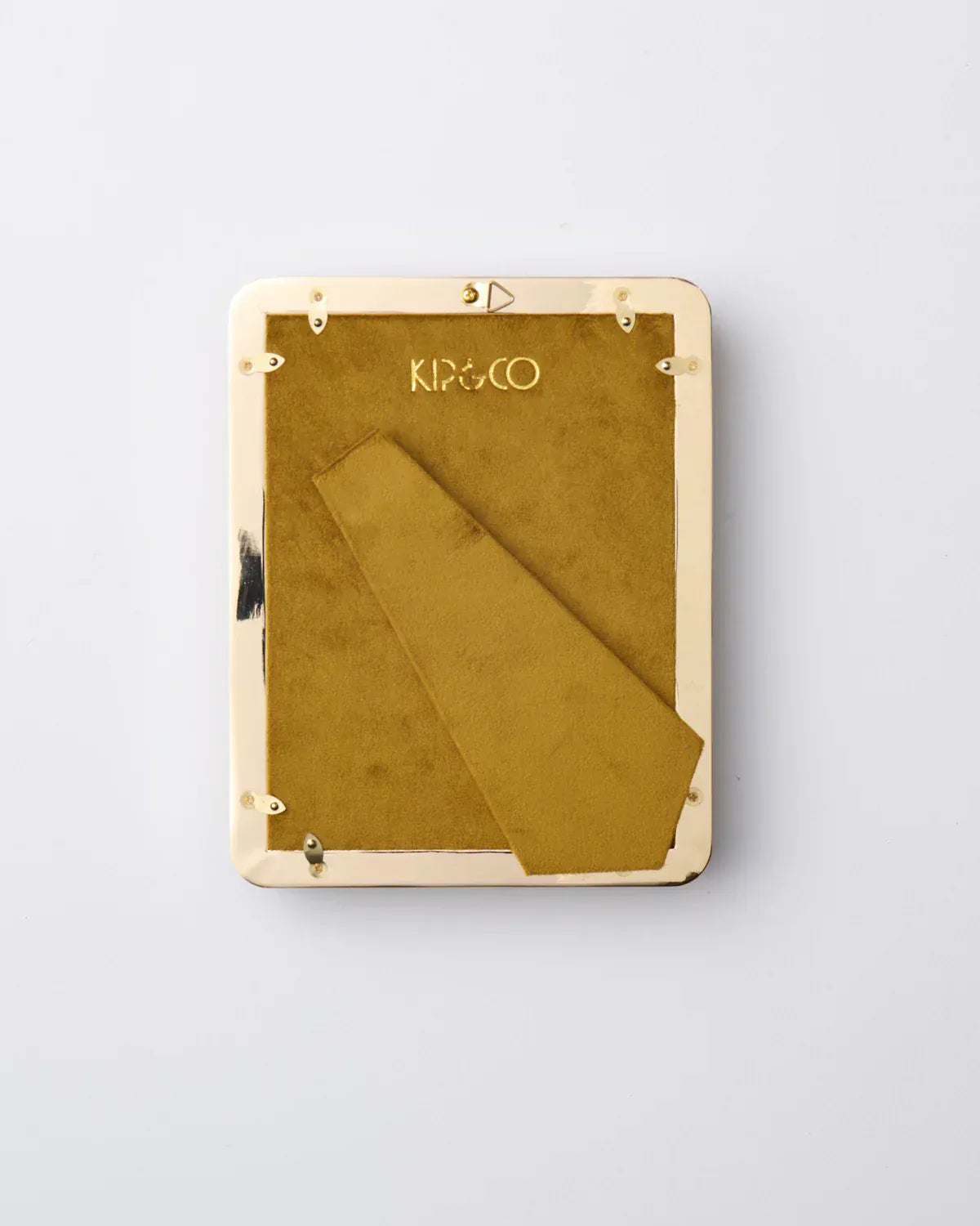 Inca Gold Heart Velvet Photo Frame | Small