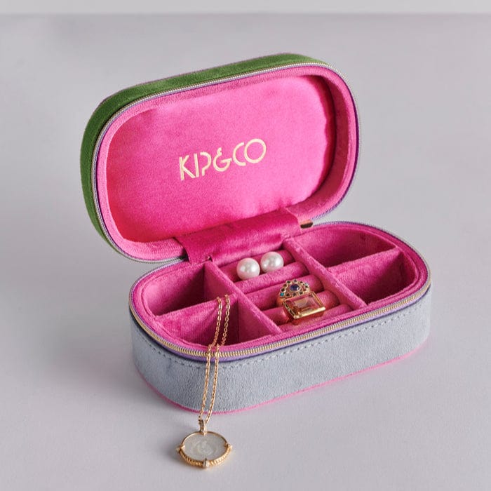 Kaleidoscope Velvet Jewellery Box