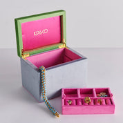 Kaleidoscope Velvet Jewellery Box