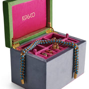 Kaleidoscope Velvet Jewellery Box