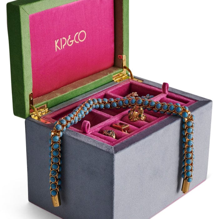 Kaleidoscope Velvet Jewellery Box