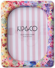 Small Velvet Photo Frame