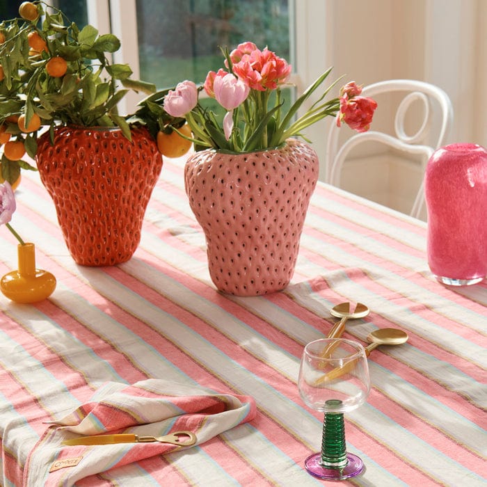 Pink Pineberry Vase