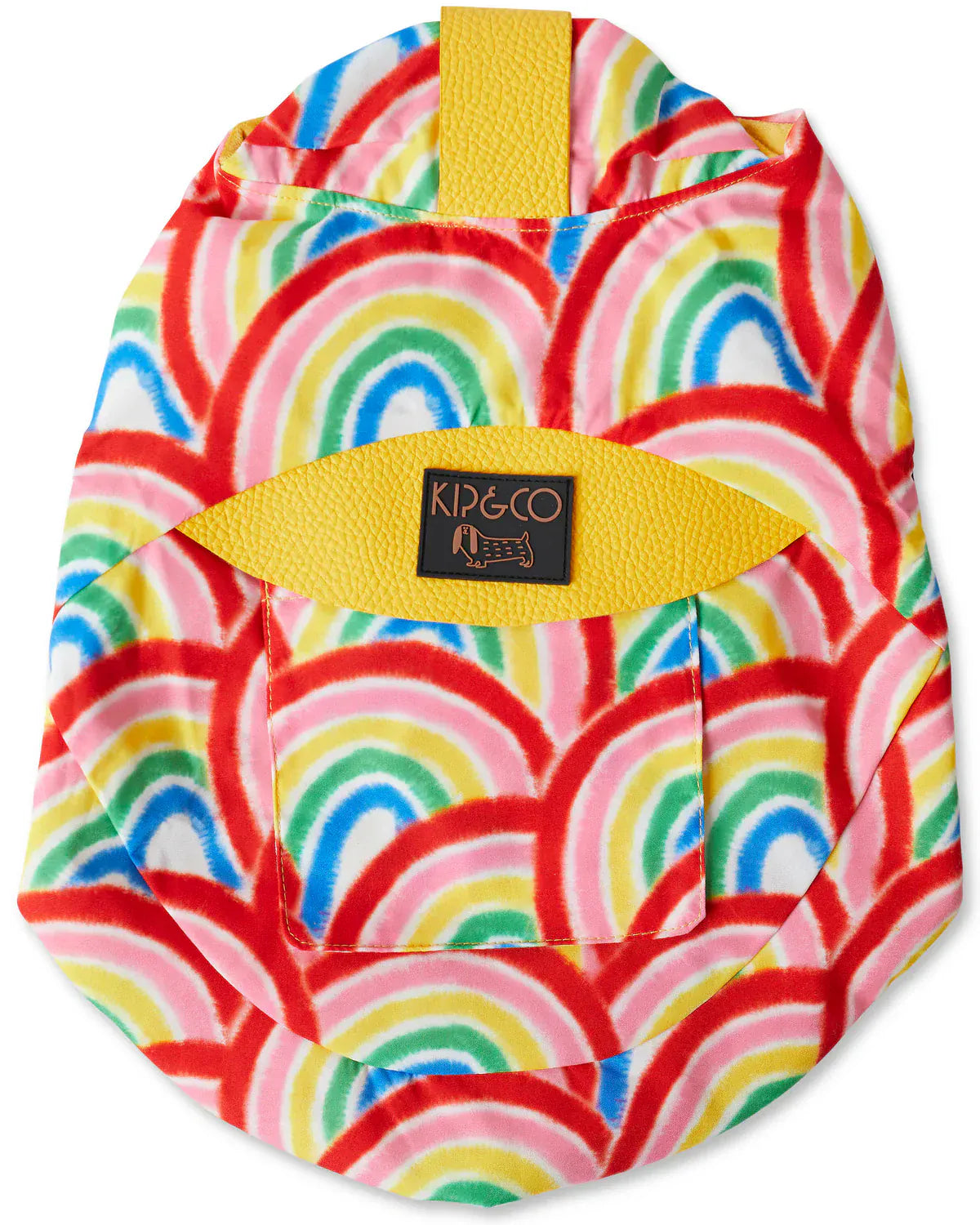 Rainbow Spray Dog Jacket | Large