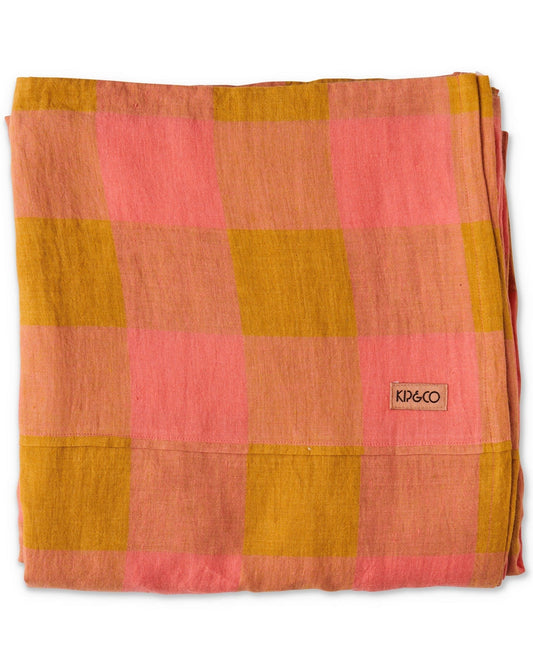 Toasted Marshmallow Linen Flat Sheet (Queen)
