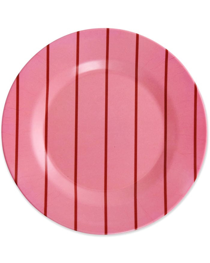 Iced Vovo Stripe Dinner Plate 2P Set One Size