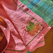 Berry Bliss Embroidered Linen | Set of 4