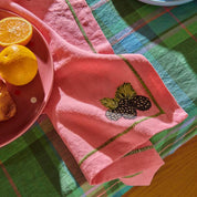 Berry Bliss Embroidered Linen | Set of 4