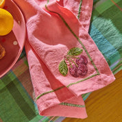 Berry Bliss Embroidered Linen | Set of 4