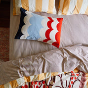 Pietro Cotton Pillowcase | Cherry