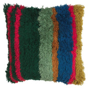 Henri Shag Cushion | Forest