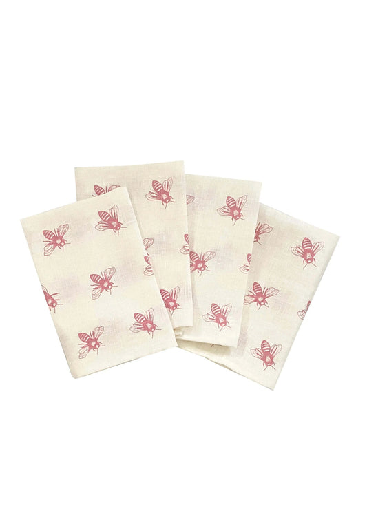 Bees Napkin (Off White)