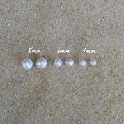 Pearl Studs | Silver