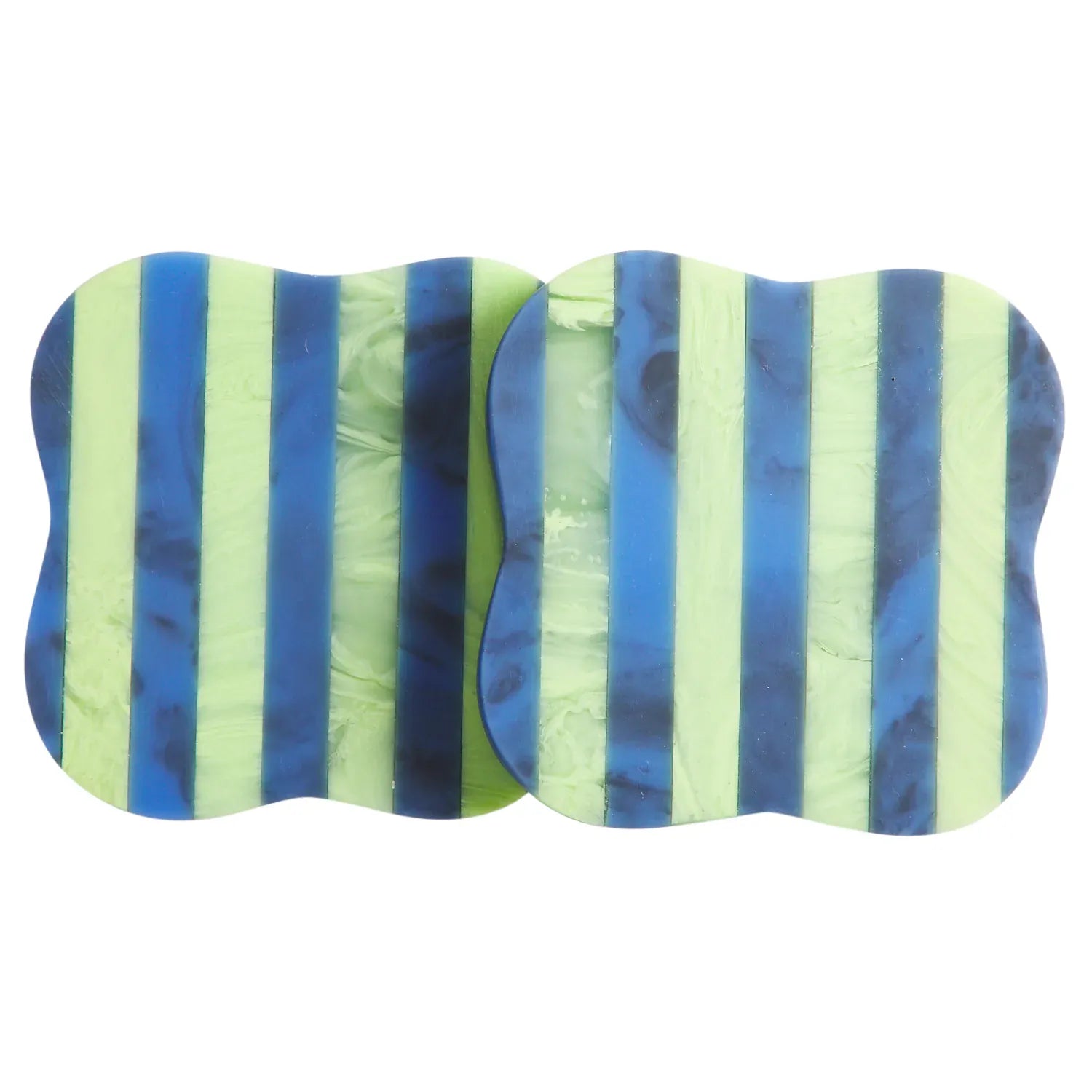 Noellyn Resin Coasters Azure | Set of 2