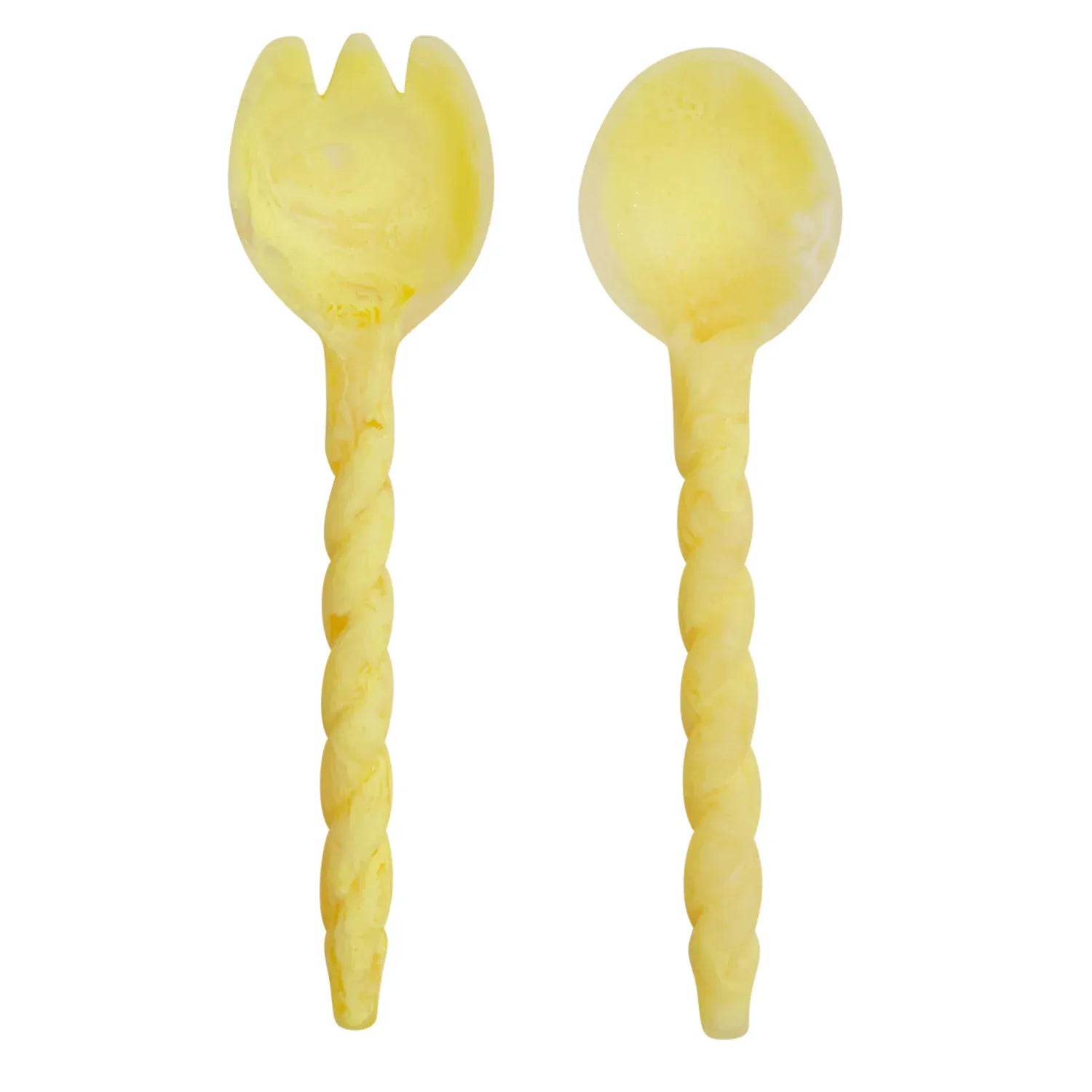 Rose Salad Servers | Aspen Gold