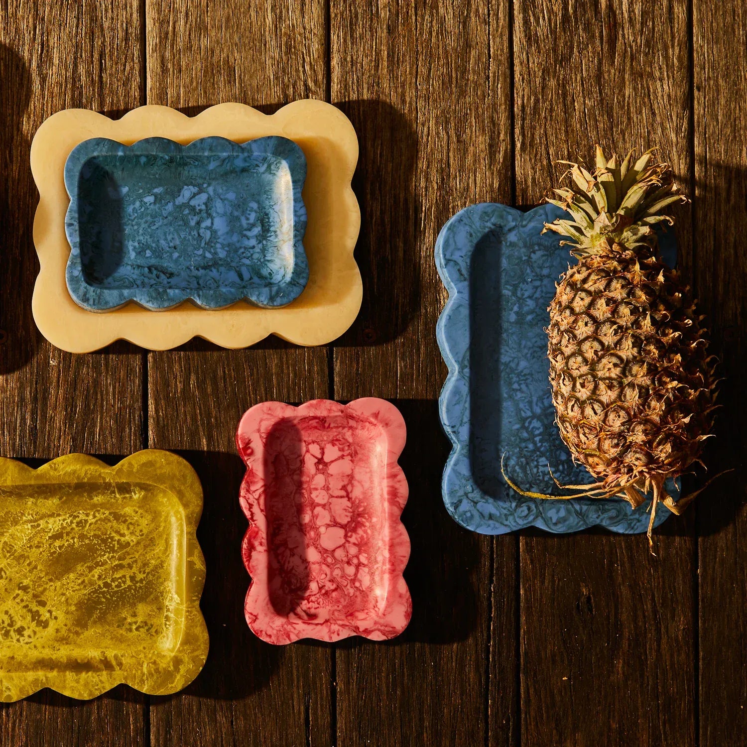 Beau Small Tray | Azure