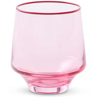 Rose With a Twist Tumbler Glass 2P Set