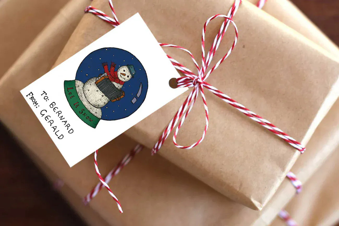 Quirky Christmas Gift Tags | Pack of 6