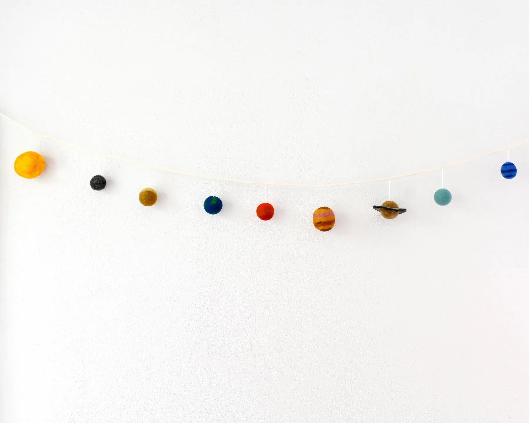 Solar System Space Garland