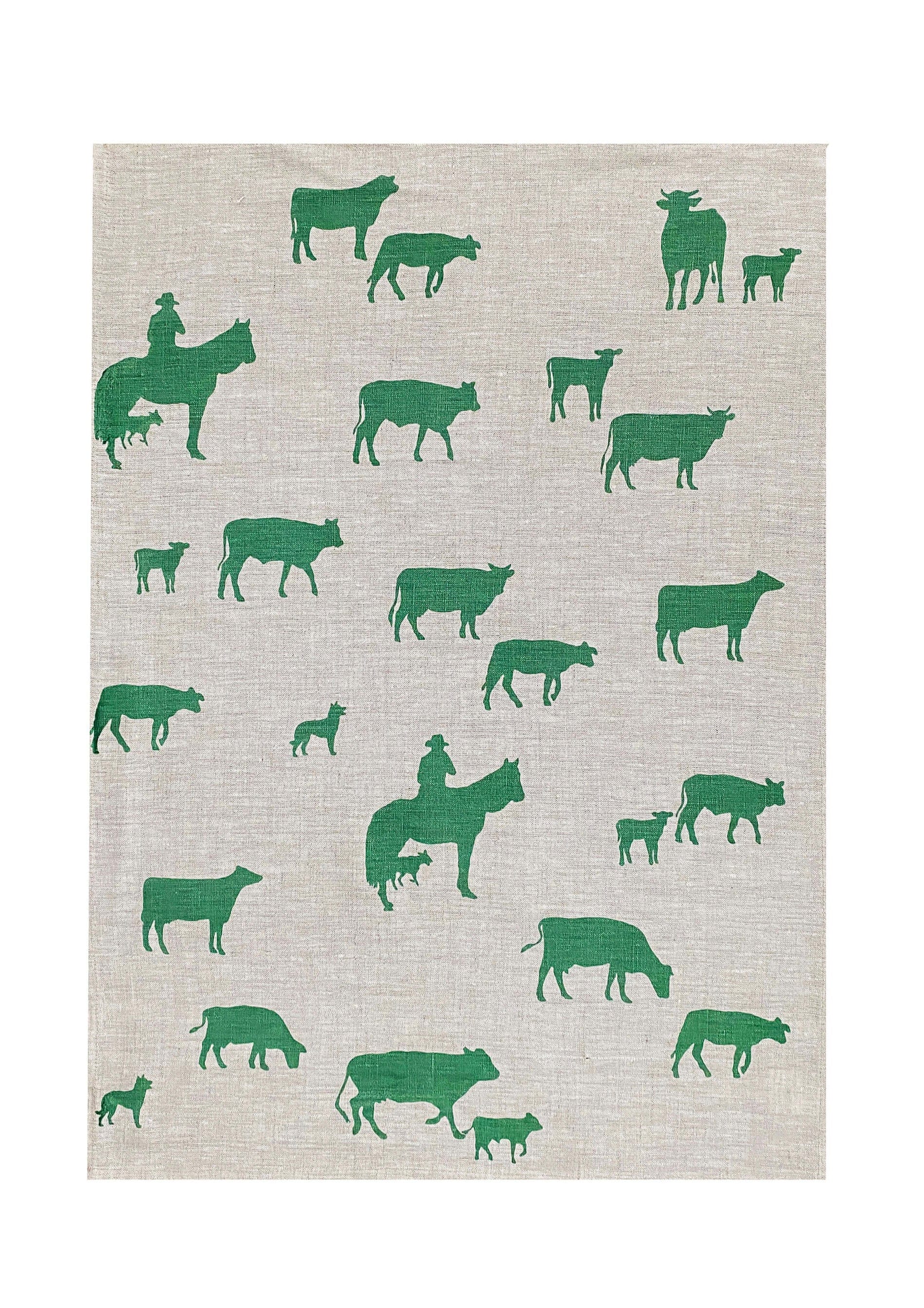 Muster Tea Towel | Off-White Linen