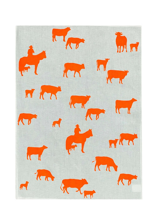 Muster Tea Towel (Off White)