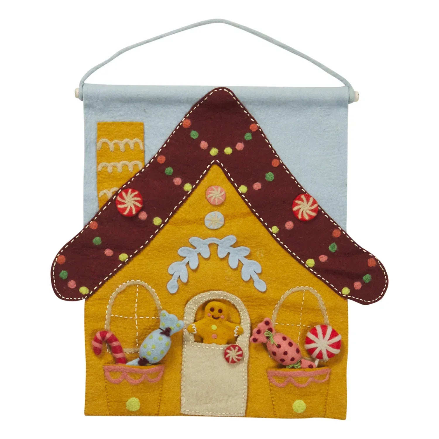 Lyon Gingerbread House Wall Hanging