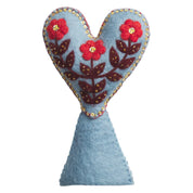 Delilah Felt Heart Tree Topper
