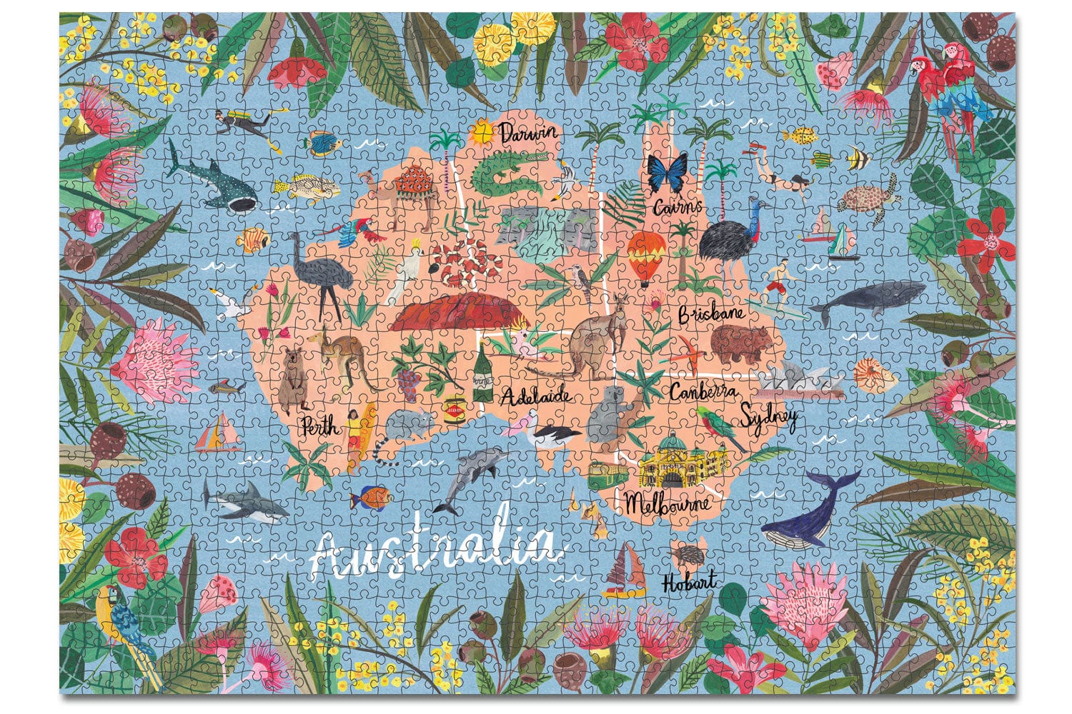 1000 Piece Puzzle - Australia Edition