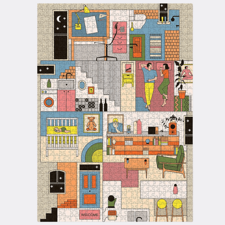 1000 Piece Puzzle - Our House