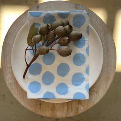 chambray spotted napkin