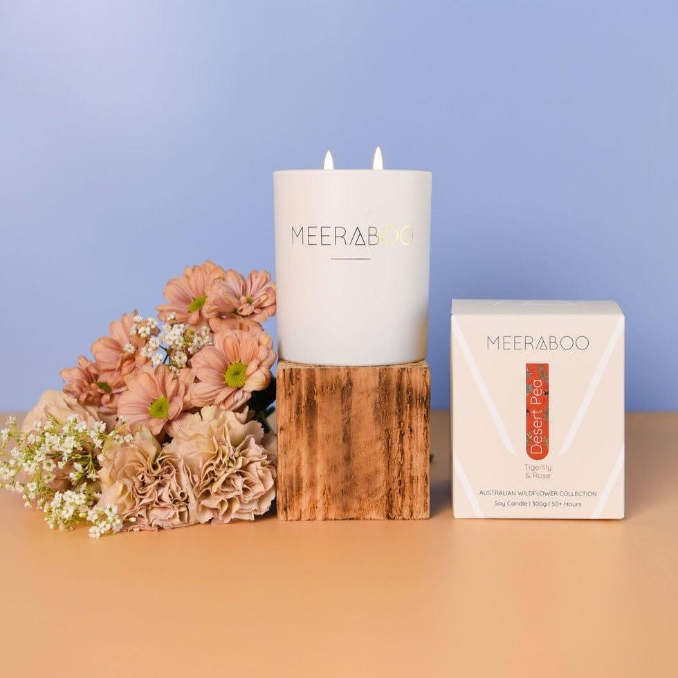 Boxed Soy Candle | Desert Pea